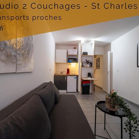 Appartement Tout Equipe A 6Min De La Gare St Charles Marseille Exteriör bild
